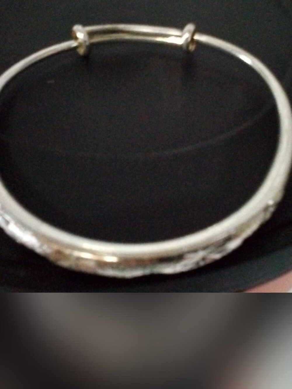 Silver-S999 Women's Expandable Bangle Bracelet